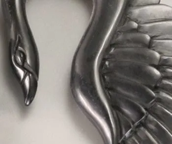 Elementals Organics Female Sex Toys SWAN Natural Horn Organic Body Jewelry 15mm 8mm Price Per 1