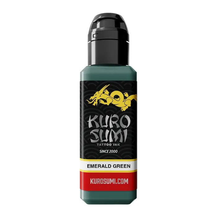 Emerald Green Kuro Sumi Tattoo Ink 15oz Kuro Sumi Vibrators