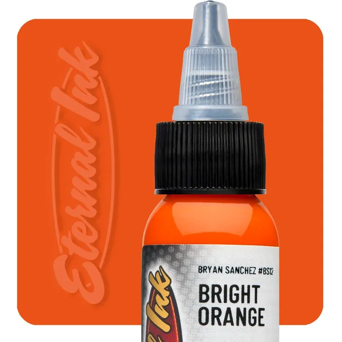 Eternal Male Sex Toys Bright Orange Eternal Tattoo Ink Pick Size