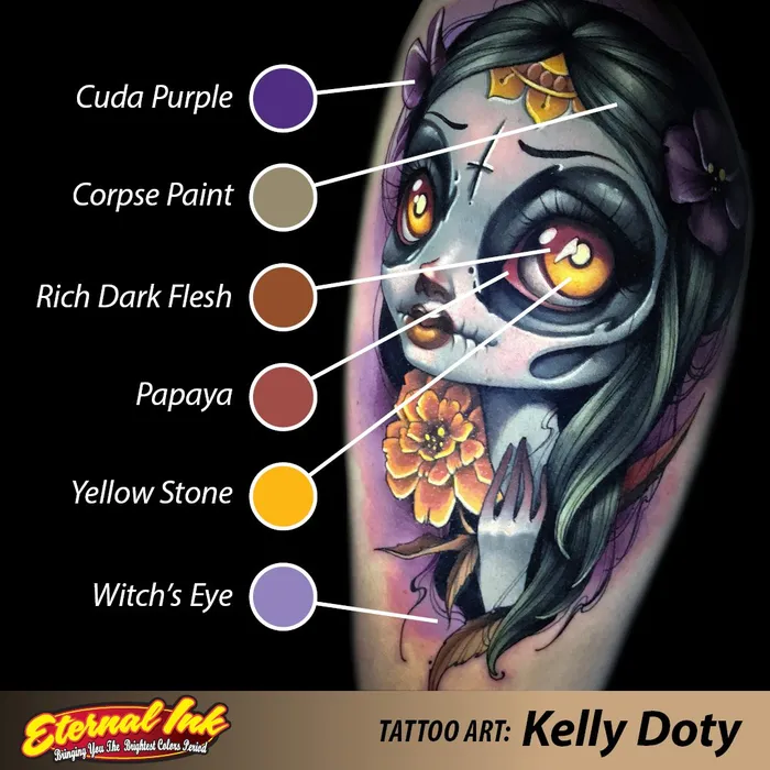 Eternal Male Sex Toys Papaya Eternal Tattoo Ink Pick Your Size