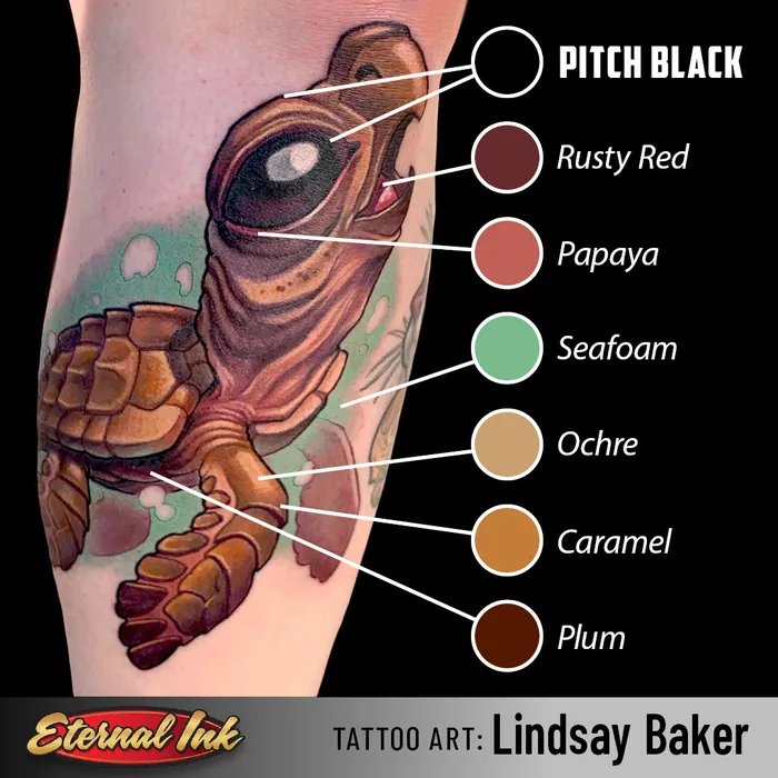 Eternal Male Sex Toys Papaya Eternal Tattoo Ink Pick Your Size