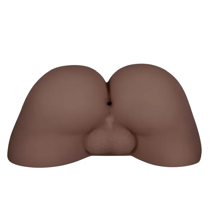 Evolved Novelties Male Sex Toys A Handful Realistic Balls Ass Stroker Doll Chocolate Tone