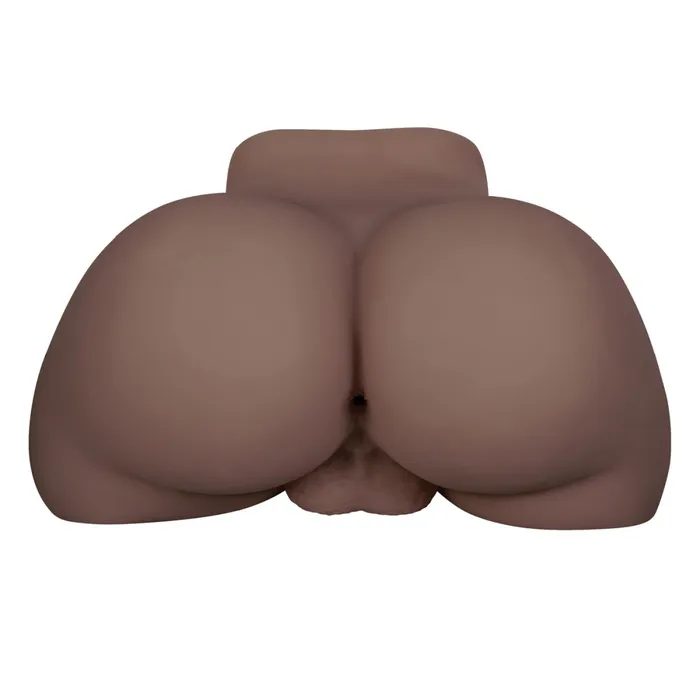 Evolved Novelties Male Sex Toys A Handful Realistic Balls Ass Stroker Doll Chocolate Tone