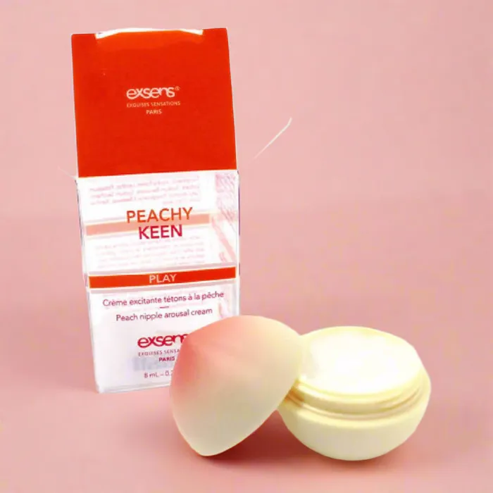 Exsens Nipple Clitoral Toys Exsens Flavored Nipple Arousal Cream Peachy Keen 8ml