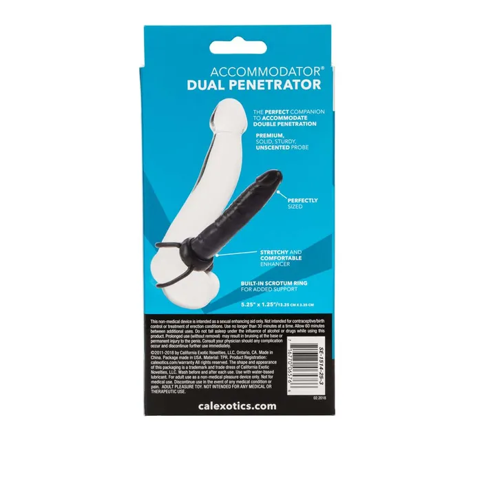 Female Sex Toys Accommodator Dual Penetrators StrapOn Dildo Dong Sex Toy California Exotics
