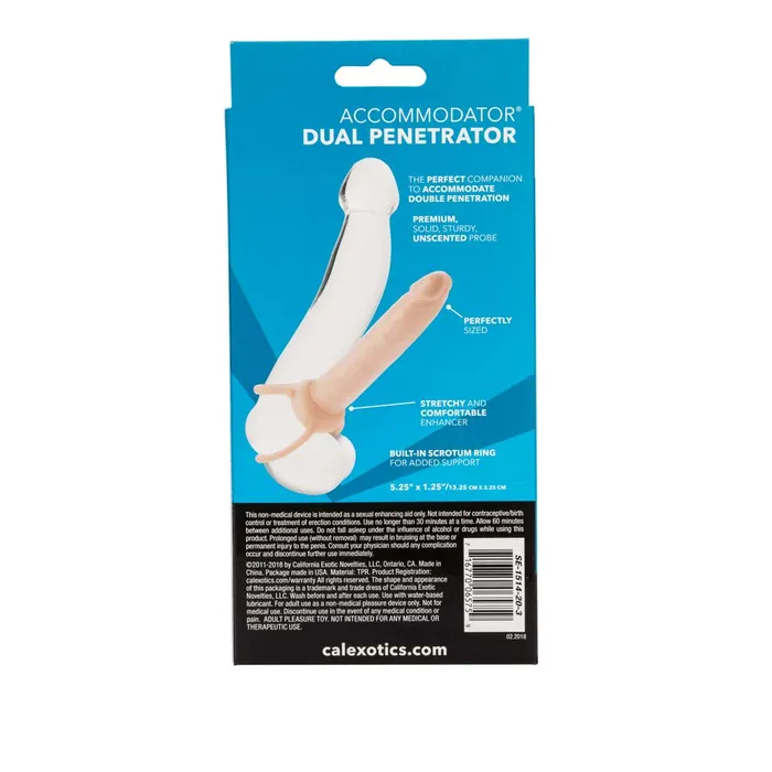 Female Sex Toys Accommodator Dual Penetrators StrapOn Dildo Dong Sex Toy California Exotics