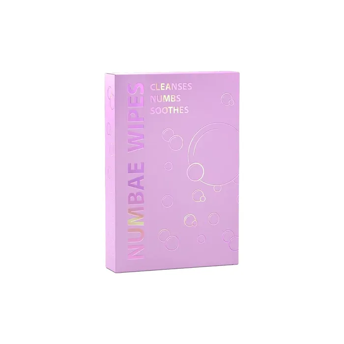 Female Sex Toys Brow Daddy Brow Daddy NumBae Wipes Box of 10