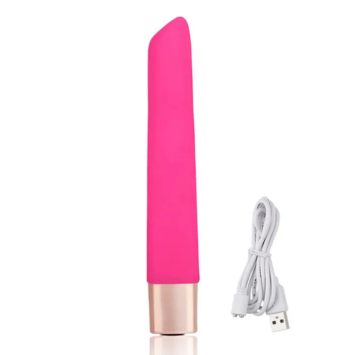 Female Sex Toys Bullet Vibrator with Angled Tip GSpot Vibrator FUNMATES
