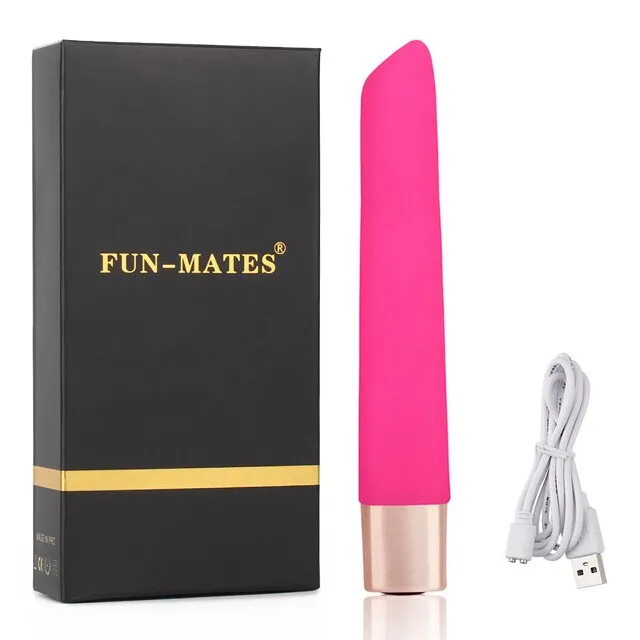 Female Sex Toys Bullet Vibrator with Angled Tip GSpot Vibrator FUNMATES