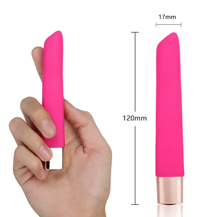 Female Sex Toys Bullet Vibrator with Angled Tip GSpot Vibrator FUNMATES