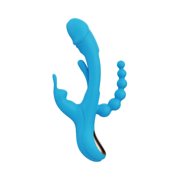 Female Sex Toys Honey Play Box Trilux AppControlled Kinky Finger Rabbit Vibrator with Anal Beads