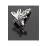 Female Sex Toys Painful Pleasures 14kt White Gold BioPlastic FLAT Star add on Female Sex Toys Painful Pleasures 14kt White Gold BioPlastic FLAT Star add on