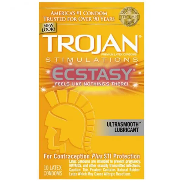 Female Sex Toys Paradise Marketing Trojan Ecstasy Ultra Ribbed Condoms With Ultrasmooth Lubricant Female Sex Toys Paradise Marketing Trojan Ecstasy Ultra Ribbed Condoms With Ultrasmooth Lubricant