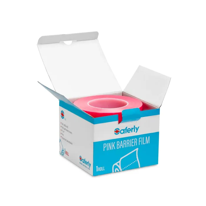 Female Sex Toys Saferly Medical Barrier Film in Dispenser Box 4 x 6 Price Per Roll Pick Color Saferly