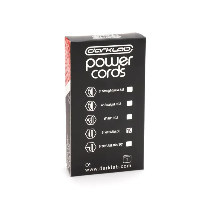 FK Irons Anal FK Irons Darklab 6 Straight Air Mini DC Cable Black