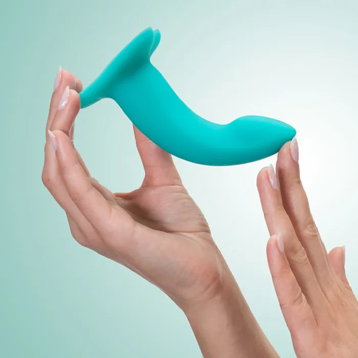 Fun Factory Anal Fun Factory Limba Flex Small Silicone Dildo Caribbean Blue