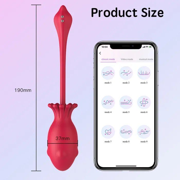 FunMates Couples Octopus Jumping Eggs for Couples Singles APP control