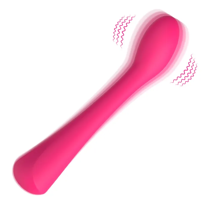 FUNMATES Enki CueShaped Vibrator16 Frequency Vibration Vibrators