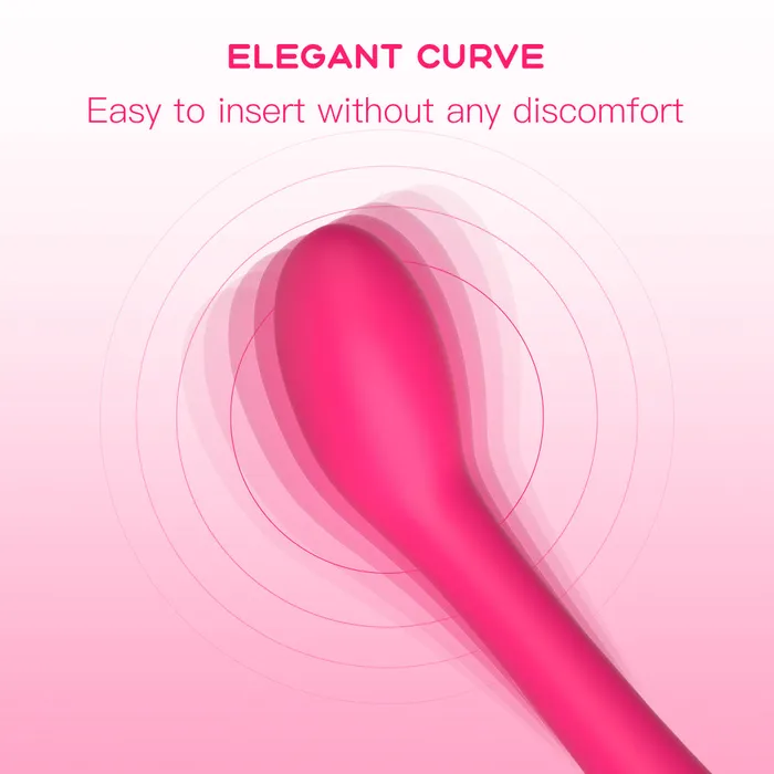 FUNMATES Enki CueShaped Vibrator16 Frequency Vibration Vibrators