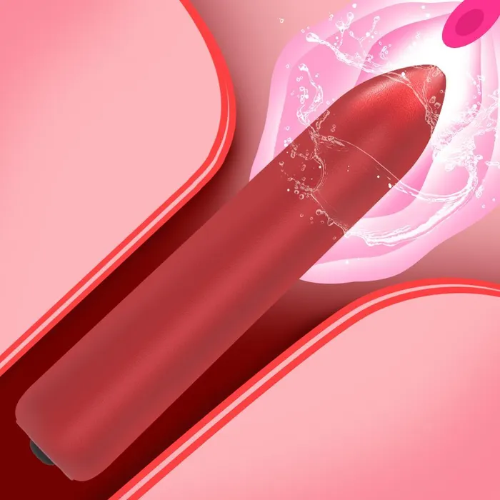 FUNMATES Female Sex Toys 16 Speeds Mini Bullet Vibrator Toy for Women
