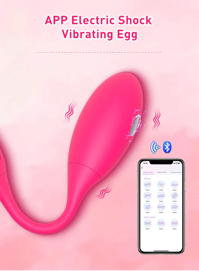 FUNMATES Mignon Best Electric Shock Vibrating Eggs Love Eggs Vibrators