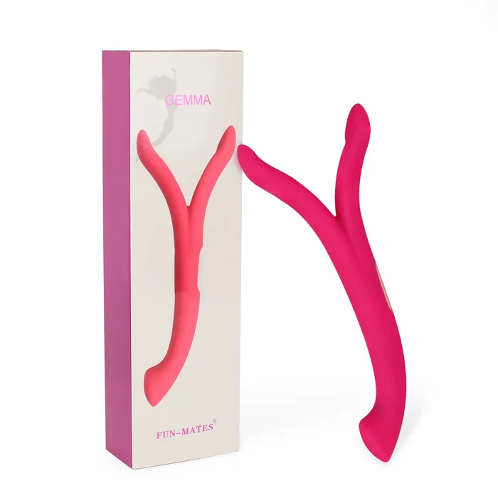 FUNMATES Vibrators Y Shape Triple Vibrator for Couples