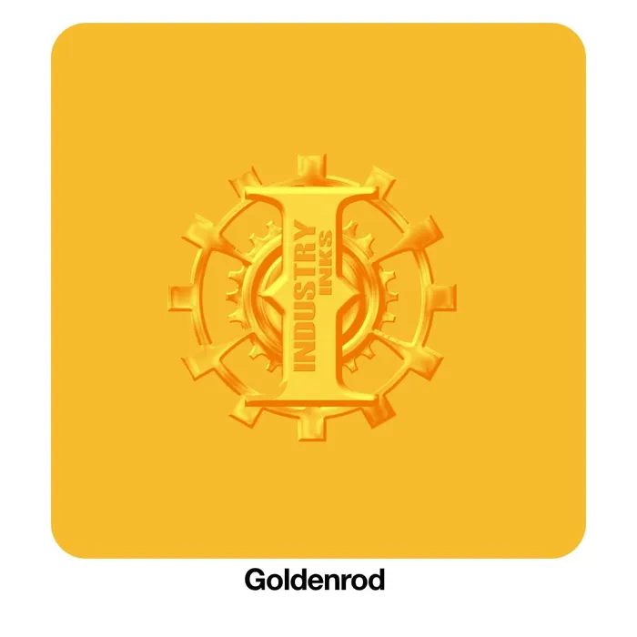 Goldenrod Industry Inks Pick Size Industry Inks Male Sex Toys