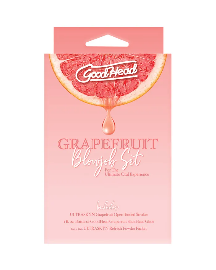 Goodhead Grapefruit Blowjob Set Doc Johnson Anal