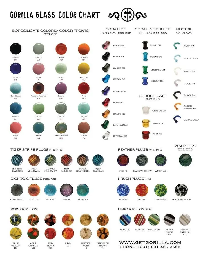 Gorilla Glass Anal Gorilla Glass Spiral Plug Price Per 1