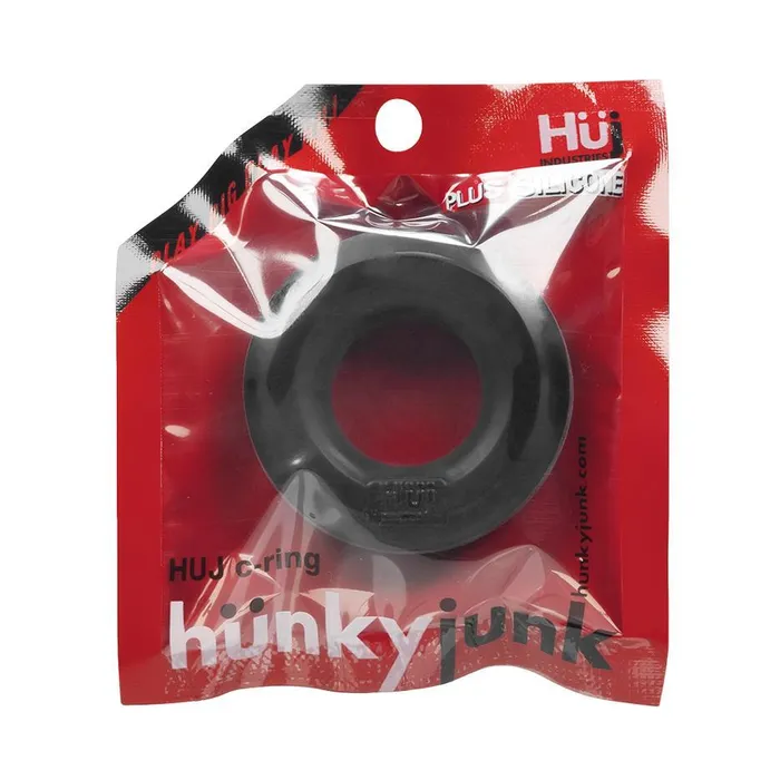hnky junk HJ Silicone Blend Ring Tar Black Oxballs LLC Anal