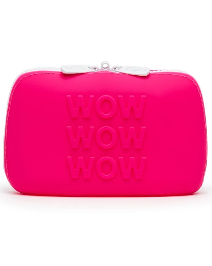 Happy Rabbit WOW Small Silicone Zipper Storage Case Lovehoney Female Sex Toys Happy Rabbit WOW Small Silicone Zipper Storage Case Lovehoney Female Sex Toys