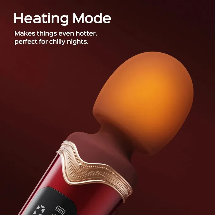 Honey Play Box Female Sex Toys Stormi Powerful Wand Massager Rechargeable Heating Vibrating