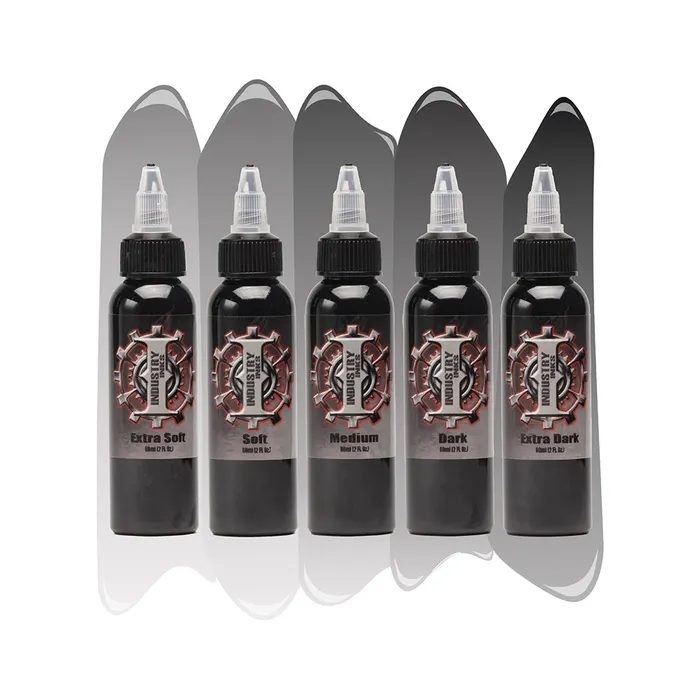 Industry Inks Anal Grey Wash Set Industry Inks Pick Size