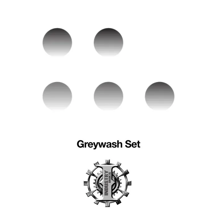 Industry Inks Anal Grey Wash Set Industry Inks Pick Size