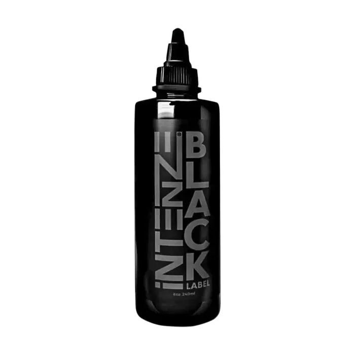 Intenze Anal Black Label Intenze Tattoo Ink 8oz Bottle