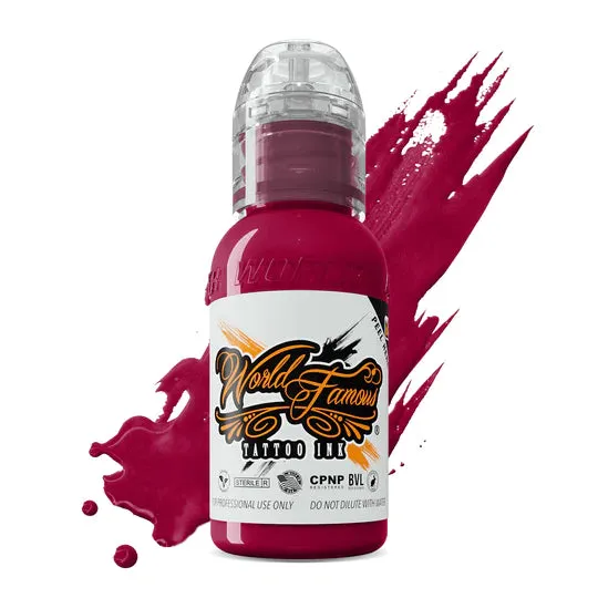 Jay Freestyle Water Colors Set World Famous Tattoo Ink 1oz World Famous Anal