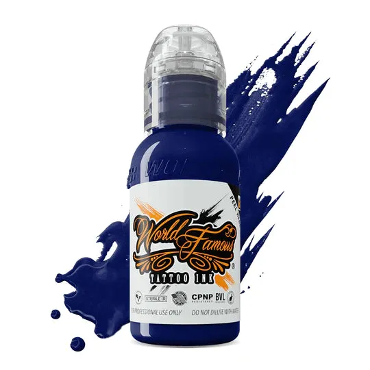 Jay Freestyle Water Colors Set World Famous Tattoo Ink 1oz World Famous Anal