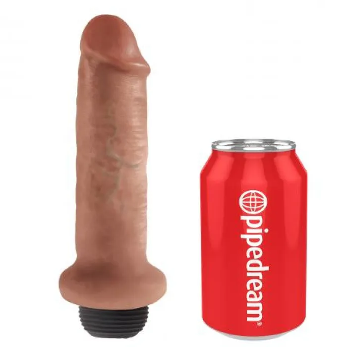 King Cock Realistic Squirting 6 Inch Dildo Caramel Pipedream Products Dildos