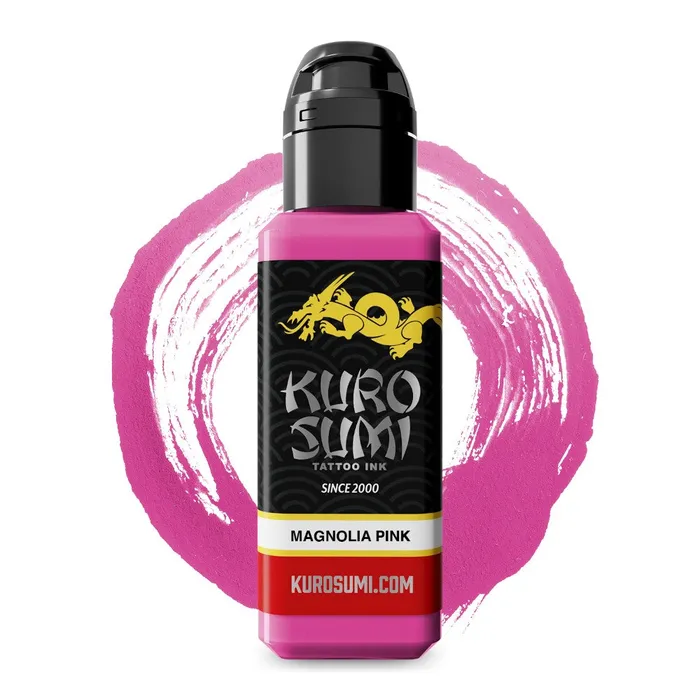 Kuro Sumi Vibrators Magnolia Pink Kuro Sumi Tattoo Ink Pick Size