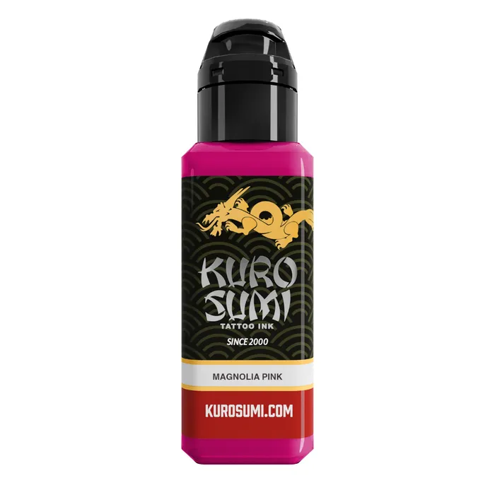Kuro Sumi Vibrators Magnolia Pink Kuro Sumi Tattoo Ink Pick Size