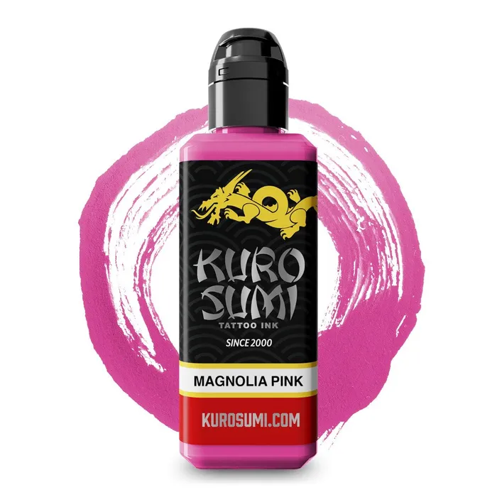 Kuro Sumi Vibrators Magnolia Pink Kuro Sumi Tattoo Ink Pick Size