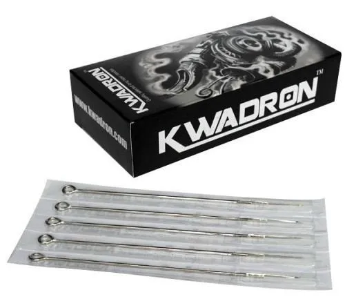 Kwadron Tattoo Needles Box of 50 030mm 10 Long Taper Kwadron Vibrators
