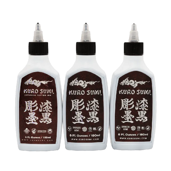 Lining Shading Set Kuro Sumi Tattoo Ink Pick Size Kuro Sumi Male Sex Toys