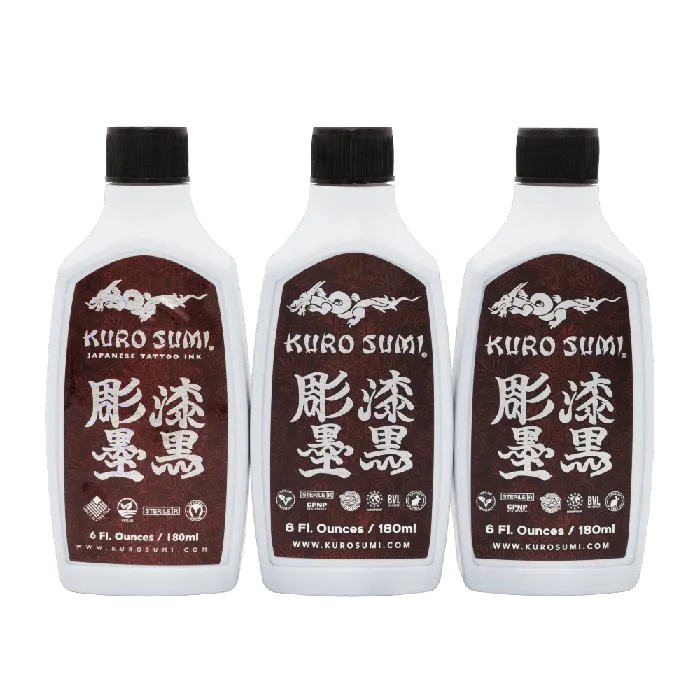 Lining Shading Set Kuro Sumi Tattoo Ink Pick Size Kuro Sumi Male Sex Toys