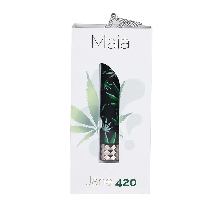 Maia Toys Female Sex Toys JANE 420 Crystal Gems USB Rechargeable 25Function Bullet