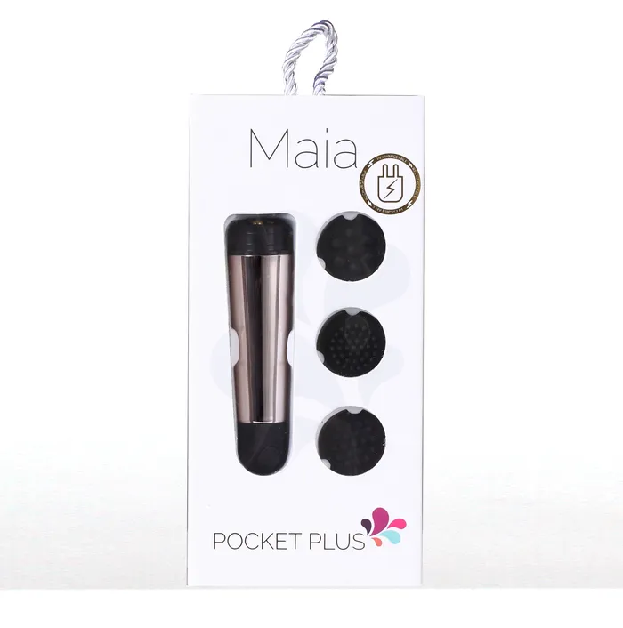 Maia Toys Female Sex Toys Pocket Plus Super Charged Rechargeable Pocket Rocket Rose
