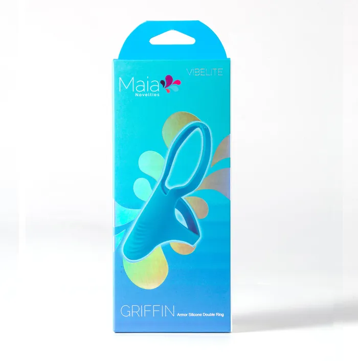 Maia Toys VIBELITE Griffin Armored Liquid Silicone Penis Cock Ring Maia Toys Male Sex Toys