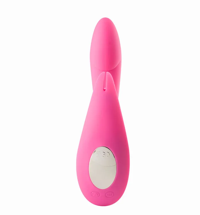 Maia Toys Vibrators Maia Toys LEAH USB Rechargeable Silicone 10Function Rabbit Vibrator Pink