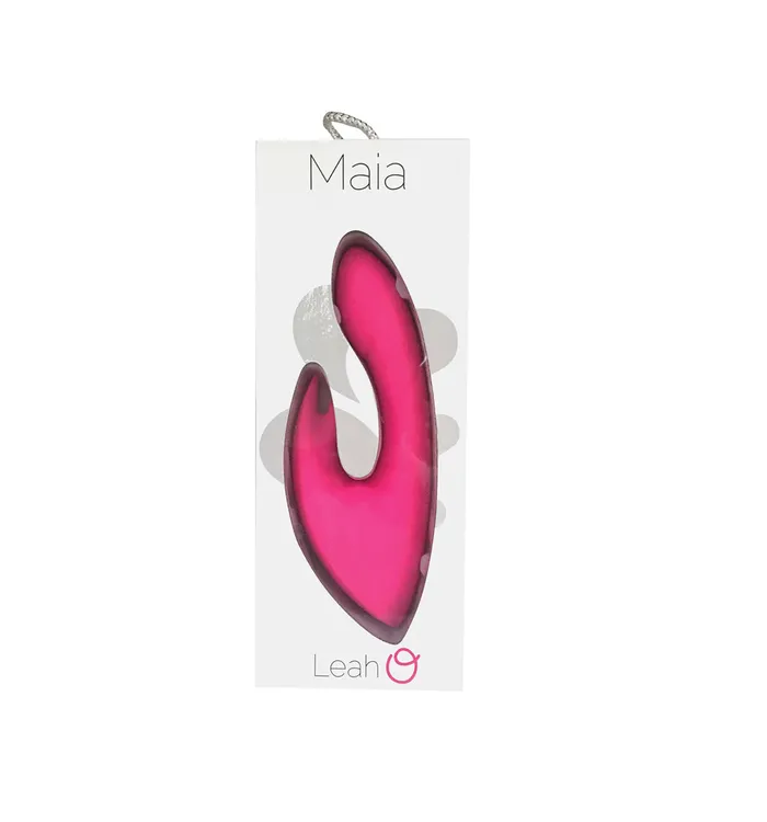 Maia Toys Vibrators Maia Toys LEAH USB Rechargeable Silicone 10Function Rabbit Vibrator Pink