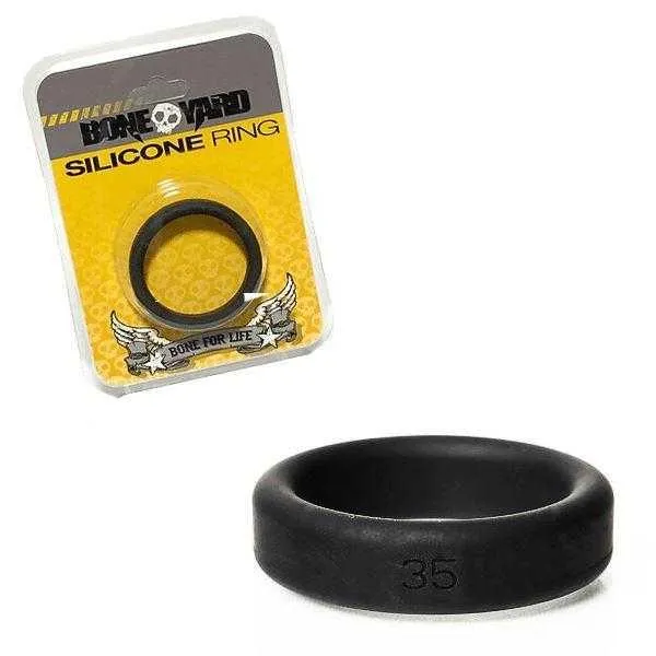 Male Sex Toys Channel 1 Releasing Bone Yard Silicone Ring 14 35 mm